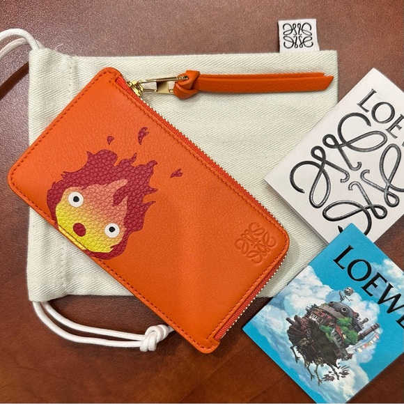 Loewe x Howl Calcifer Coin Cardholder - Picture 5 of 7